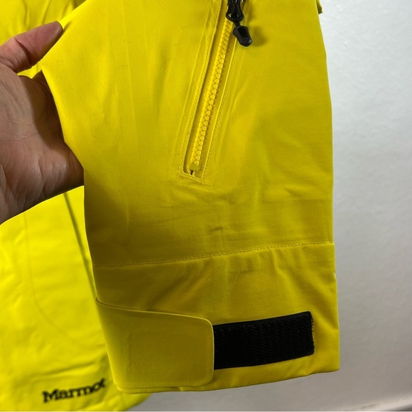 Marmot Women's Steamboat Ambassador First Tram Ski/Snow Jacket (L) Yellow - Picture 4 of 13